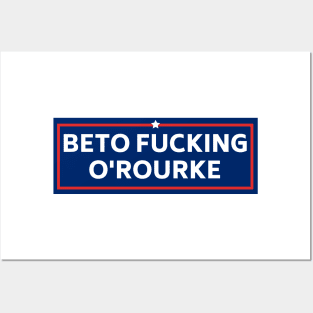 beto fucking orourke, Funny Beto Political Bumper Posters and Art